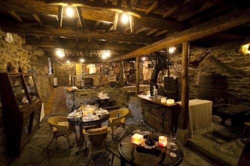 O Muino De Pena Hotel O Pino Bagian luar foto
